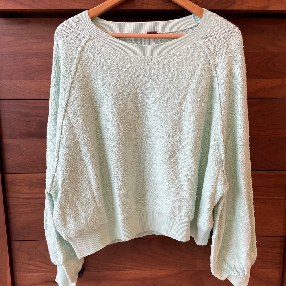 NWOT Free People Found My Friend Boucle Sweater